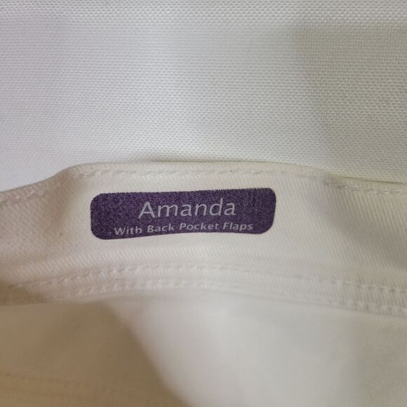 Gloria Vanderbilt White Denim Jeans - Picture 3 of 11